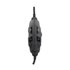 Rampage RM-K7 MAGNIFIC Siyah/kırmızı 7.1 Surround Sound System USB Mikrofonlu Oyuncu Kulaklığı