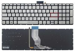 Hp 15-AU101NT, 15-AU102NT Klavyesi (Silver Gri TR) ışıklı