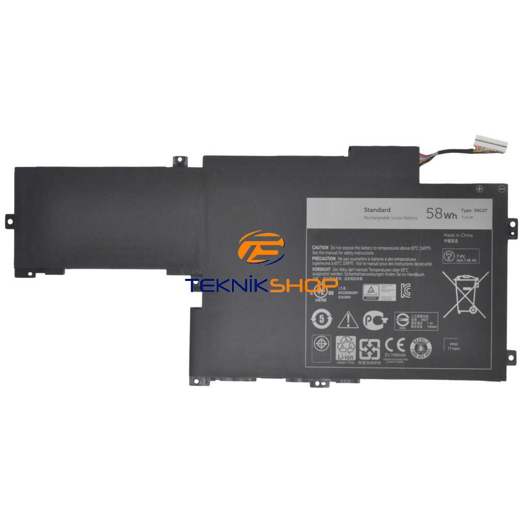 Dell Inspiron 7437, C4MF8, 5KG27 Notebook Bataryası