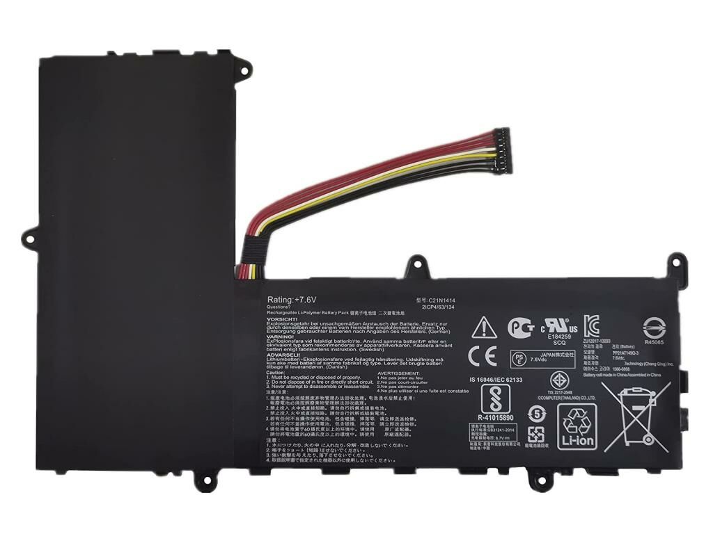 Asus EeeBook X205Ta, C21N1414 Notebook Bataryası, Laptop Pili / RASL-105