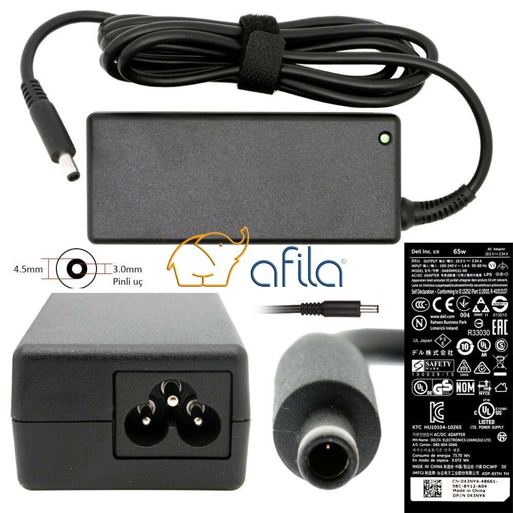 Dell Vostro P116G (5490) Notebook Adaptörü, Şarj Cihazı (Orjinal)