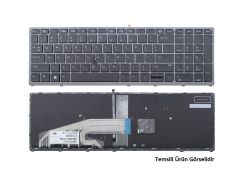 Hp ZBook M9R63AV Notebook Klavye - Tuş Takımı / Siyah - TR - Backlit