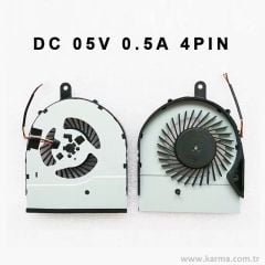 Dell inspiron 01GRYN 1GRYN 0WYN50 WYN50 Notebook CPU Fanı