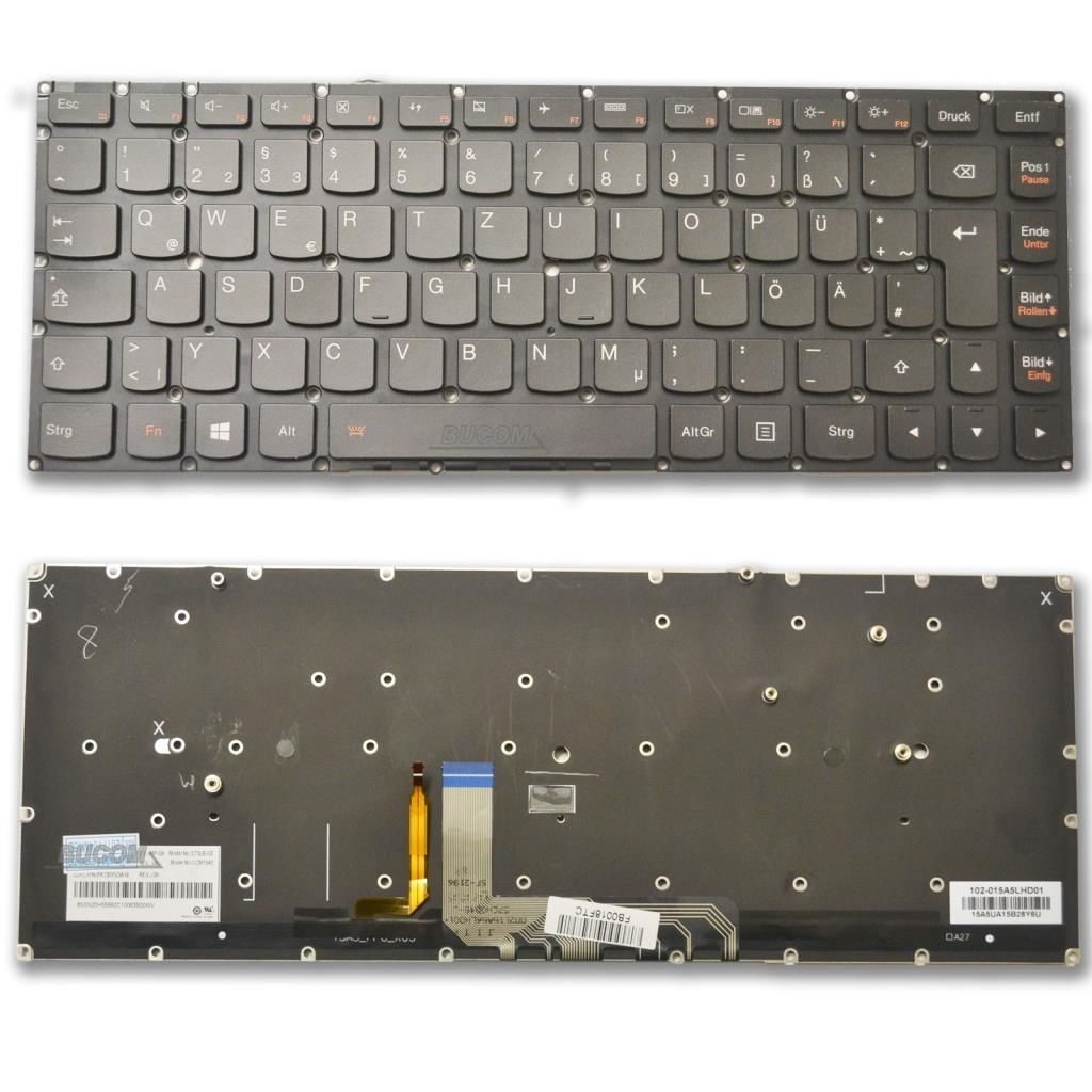 Lenovo Yoga PK130YV3A13 Notebook Klavyesi - Siyah - TR - Işıklı