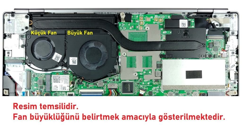Lenovo ThinkBook 13s-IML Notebook Fan / Ver.1 (Büyük Olan)