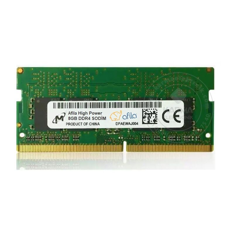 Asus N552, N552V, N552Vw, N552Vx uyumlu 8GB 3200mhz Ram Bellek