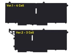 Dell 07KRV, 007KRV Notebook Bataryası, Laptop Pili - Ver.1 - 4 Cell