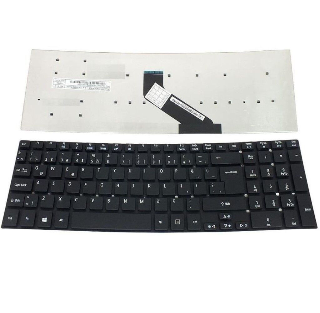 Acer Aspire V3-571G V3-571G-53238G50Makk Notebook Klavyesi (Siyah TR)