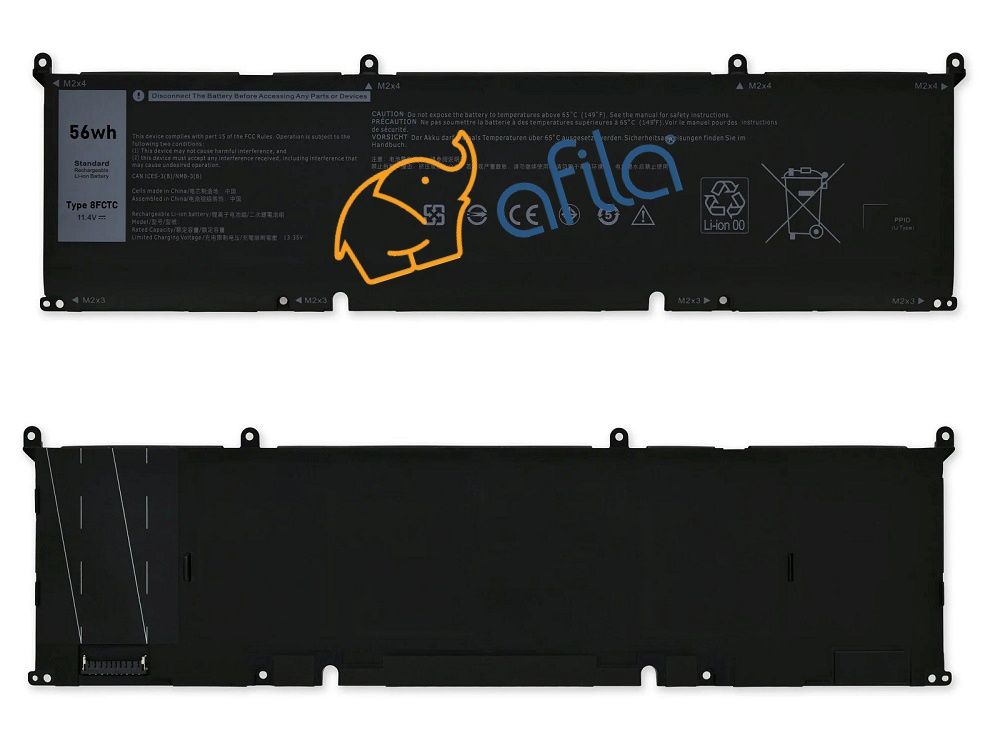 Dell Precision P91F (5570) Notebook Bataryası, Laptop Pili / Ver.1-3Cell