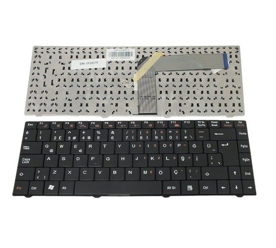 Exper K022443F1 TR uyumlu Notebook Klavye (Siyah TR)