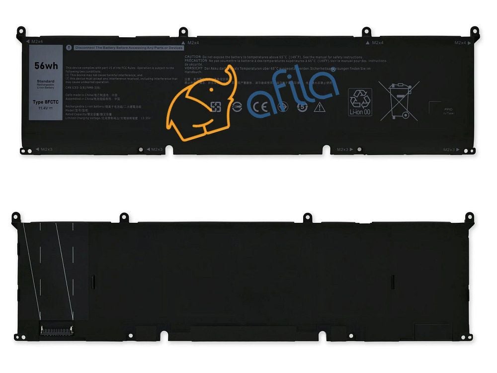 Dell XPS P91F003 Notebook Bataryası, Laptop Pili / Ver.1-3Cell
