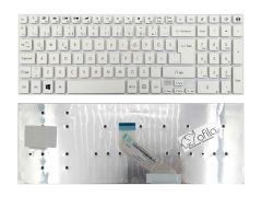Packard Bell EasyNote TV11, TV11CM, TV11HC Notebook Klavye - Tuş Takımı / Beyaz - TR