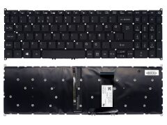 Acer Aspire 7 A715-42G-R016 NH.QE5EY.004 Notebook Klavyesi Tuş Takımı (Siyah TR) ışıklı