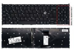 Acer Aspire 7 A715-42G-R3B8 NH.QE5EY.002 Notebook Klavyesi Tuş Takımı (Siyah TR) ışıklı