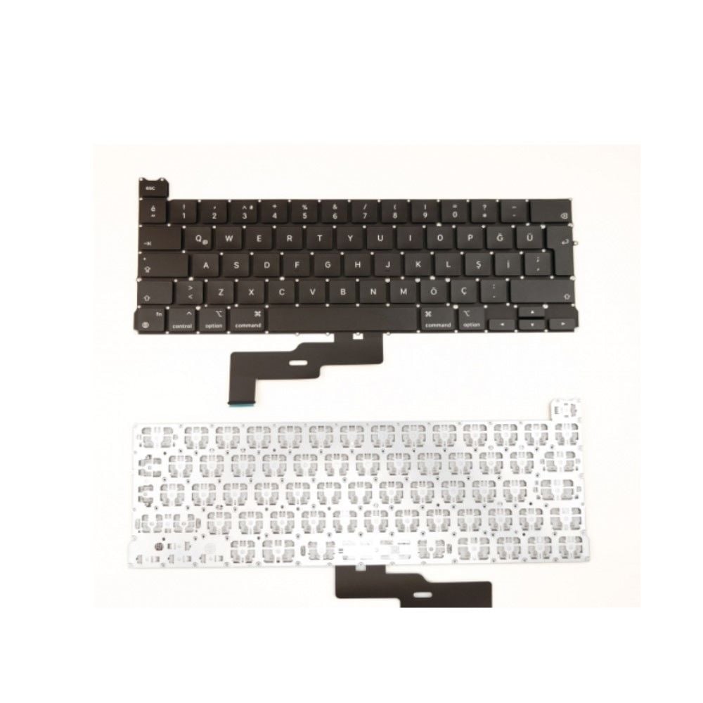 Apple MacBook Pro A2338 (2020) Notebook Klavyesi, Laptop Tuş Takımı (Siyah TR) Büyük Enter / KL1203