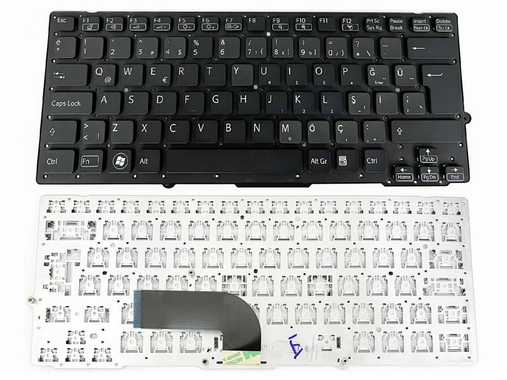Sony 9z.n6bbf.00u PCG-41218M Notebook Klavyesi - Siyah - TR