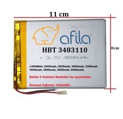 SUNNY SN7850 8''inç Tablet uyumlu Batarya - Pil