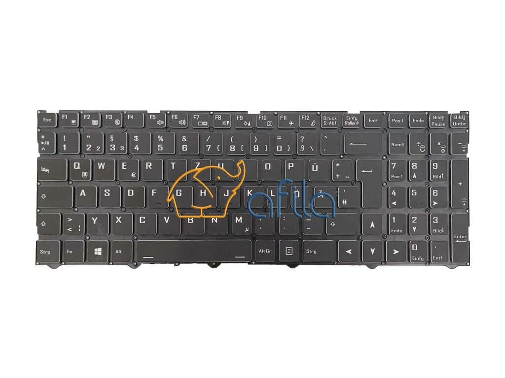 Monster Abra A5 V16.4.2, A5 V16.4.4 Notebook Klavyesi, Siyah TR ışıklı