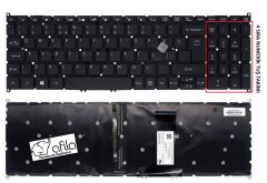 Acer Aspire 7 N19C5 (A715-43) Notebook Klavyesi Tuş Takımı (Siyah TR) ışıklı