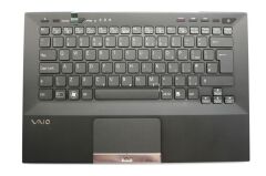 Sony VPCSA Notebook Klavyesi - Üst Kasa - Siyah - TR - Işıklı