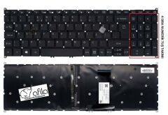 Acer Aspire A715-74G-7231 NH.Q5TEY.003 Notebook Klavyesi Tuş Takımı (Siyah TR) ışıklı