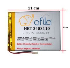 HOMETECH ALFA 7RC Tablet Bataryası - Pili