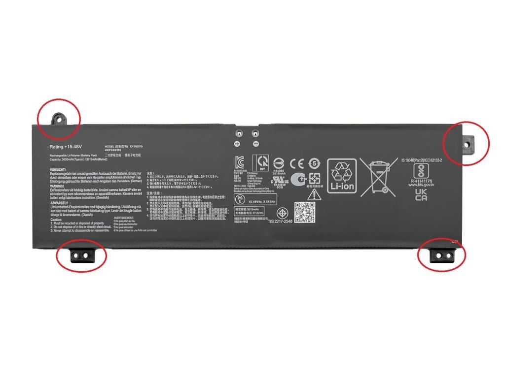 Asus Tuf Gaming A15 FA507RC6800 Notebook Bataryası, Laptop Pili / Ver.2