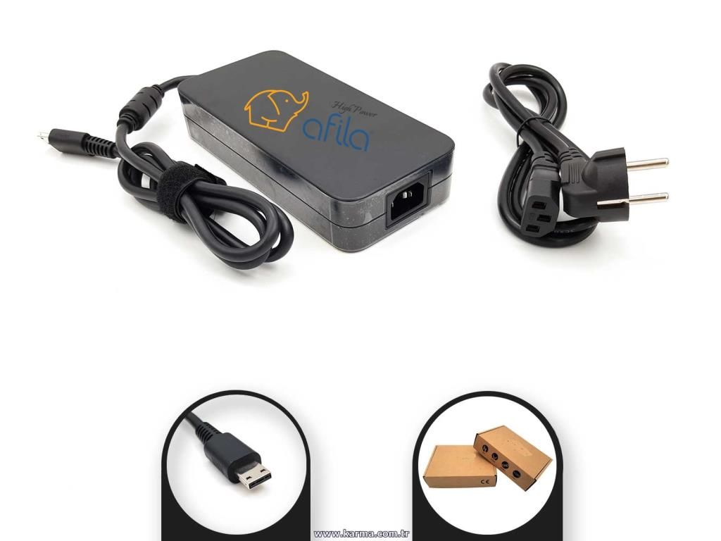 MSI ge76, ge77 20V 14A 280W 4 Pin USB Tip Rectangle Notebook Adaptör, Şarj Cihazı RPA-AC343