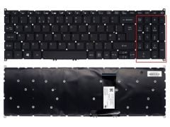 Acer Aspire 7 A715-42G-R4CV NH.QE5EY.003 Notebook Klavyesi Tuş Takımı (Siyah TR)