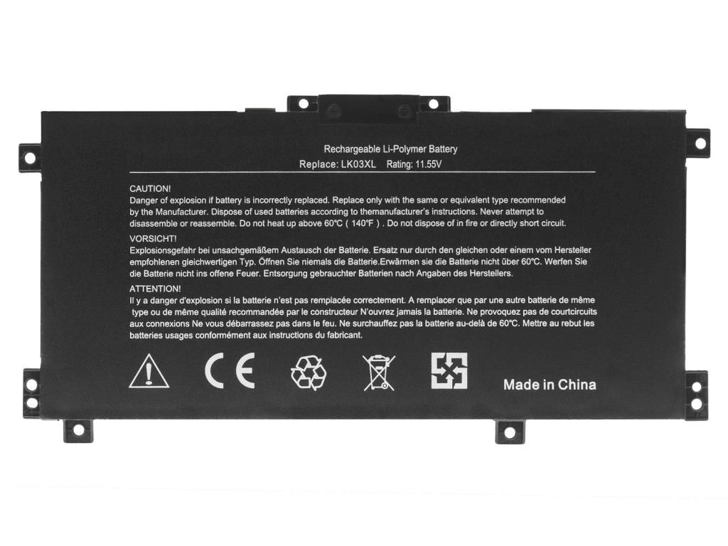 Hp Envy X360 15-bq001nb, 15-bq075nr uyumlu Notebook Bataryası, Laptop Pili