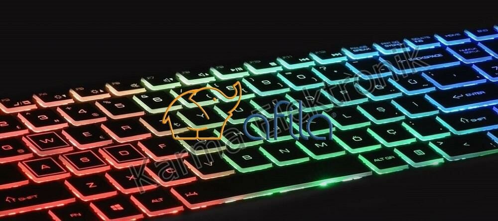 Monster Abra A5 V13.1.1 Notebook Klavyesi (Siyah TR) RGB