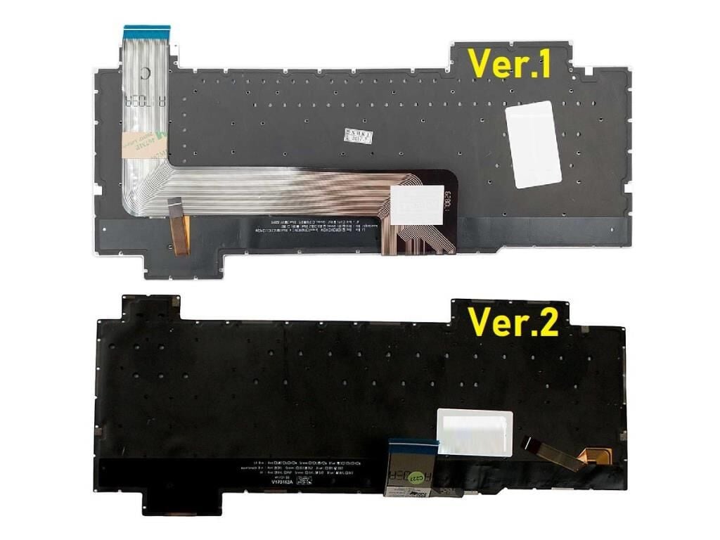 Asus GL703VM-GC035 uyumlu Notebook Klavyesi, Laptop Tuş Takımı (Siyah TR) ışıklı