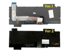 Asus GL703VM-GC035 uyumlu Notebook Klavyesi, Laptop Tuş Takımı (Siyah TR) ışıklı
