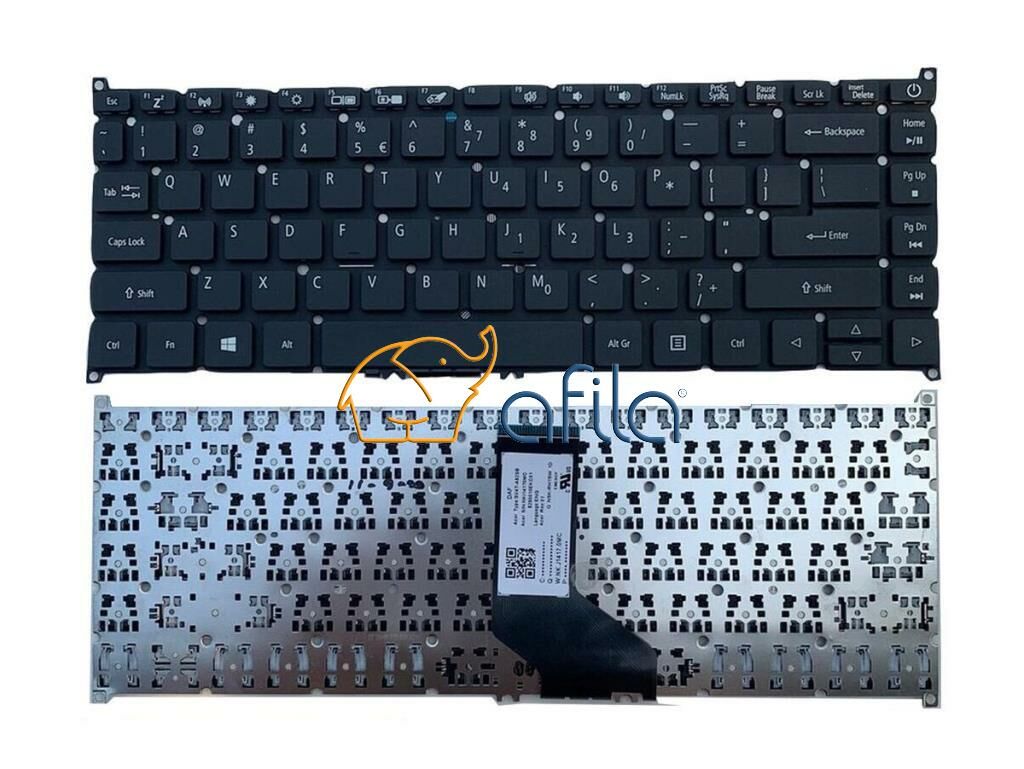Acer Travelmate N19Q7 Uyumlu Notebook Klavyesi, Laptop Tuş Takımı (Siyah TR) ışıklı