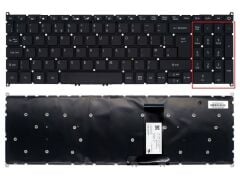 Acer Aspire 7 A715-51G-598W ‎NH.QGCEY.001 Notebook Klavyesi Tuş Takımı (Siyah TR)