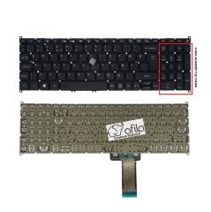 Acer Aspire 7 A715-51G-598W ‎NH.QGCEY.001 Notebook Klavyesi Tuş Takımı (Siyah TR)