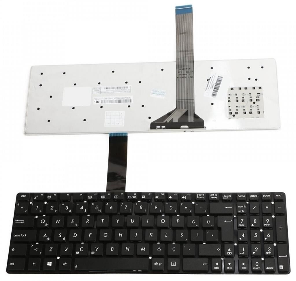 Asus R500V, R500VD, R500VJ, R500VM, R500VS, R700VM Klavye  Türkçe