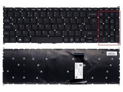 Acer Aspire 7 N19C5 (A715-43) Notebook Klavyesi Tuş Takımı (Siyah TR)