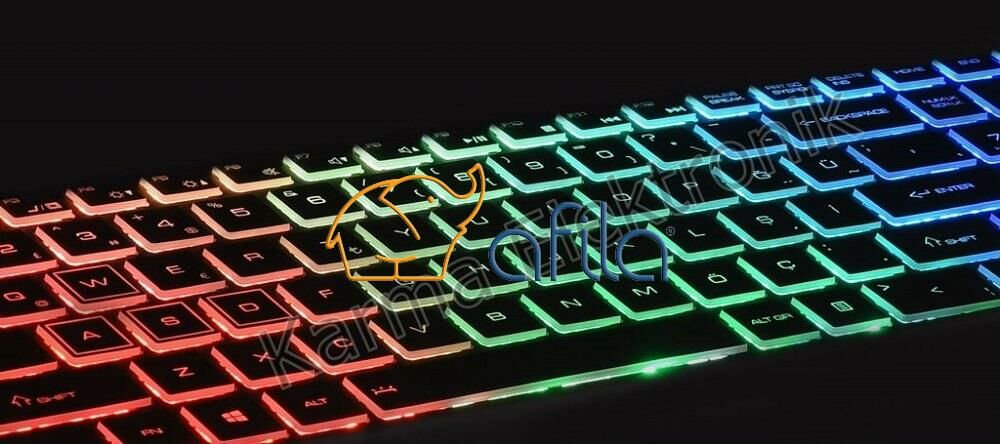 Monster Abra A5 V13.4.2 Notebook Klavyesi (Siyah TR) RGB