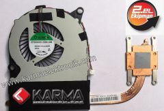 Grundig B14Y Notebook Fan + Heatsink Bakır Soğutucu