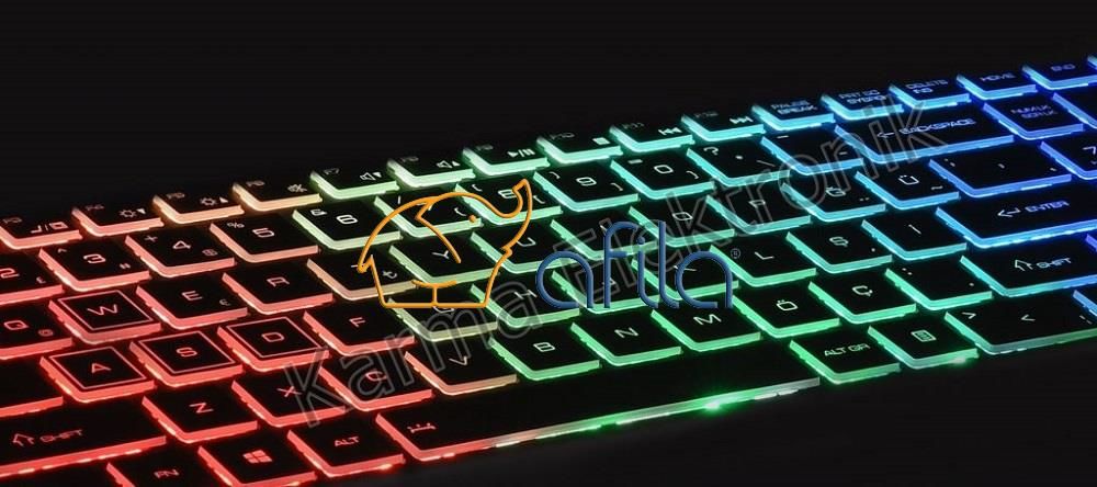 Monster Abra A5 V13.6.2 Notebook Klavyesi (Siyah TR) RGB