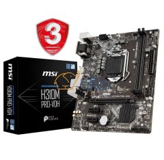 MSI H310M Pro-Vdh Plus DDR4 2666/2133Mhz mATX 1151p Pin S+Vga+Dvı+Hdmı+GL Anakart, Mainboard (8.9.Nesil)