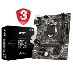 MSI H310M Pro-Vdh Plus DDR4 2666/2133Mhz mATX 1151p Pin S+Vga+Dvı+Hdmı+GL Anakart, Mainboard (8.9.Nesil)