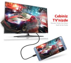 Afila Q-THD Type-C to Display Port 4K 60HZ 2 METRE KABLO (2mt)