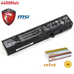 MSI GL72, GL72 6QD, GL72 7RD, GL72M, Batarya, Pil(4400Mah)