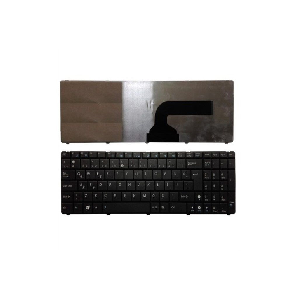 Asus M52 M60 M60V M60Vp Notebook Klavyesi - Siyah - TR