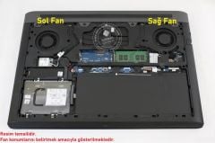 Dell dfs541105fc0t Notebook Fanı