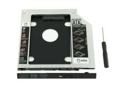 Dell uyumlu DVD-SSD Çevirici Adaptör Kızak 12.5mm Kalın Versiyon