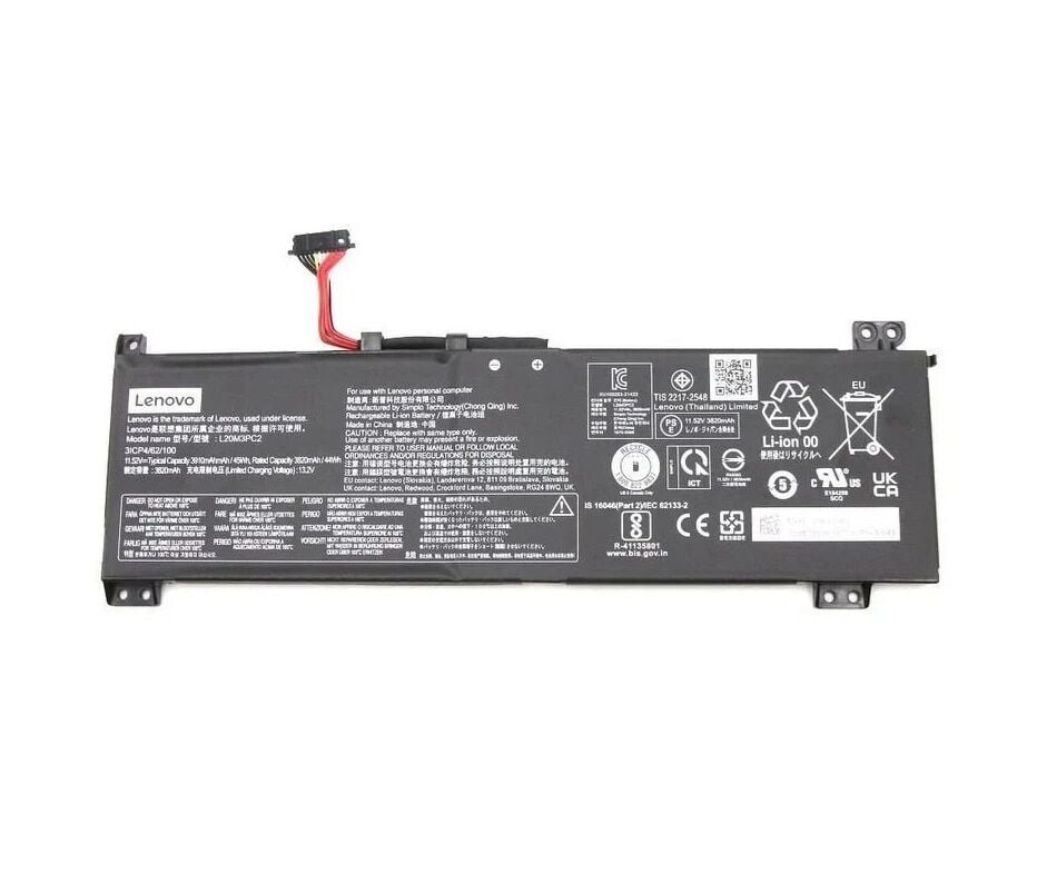 Lenovo Legion 5-15ITH6 Notebook Bataryası, Pili