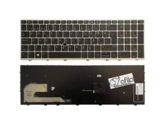 HP EliteBook 850 G6, 855 G6 Notebook Klavyesi - Tuş Takımı (Siyah TR)